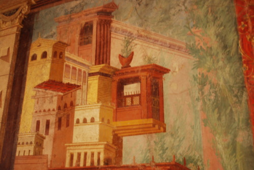 smartbitchesdontlie:Boscoreale Frescoes of the villa of P. Fannius SynistorBoscoreale was located no