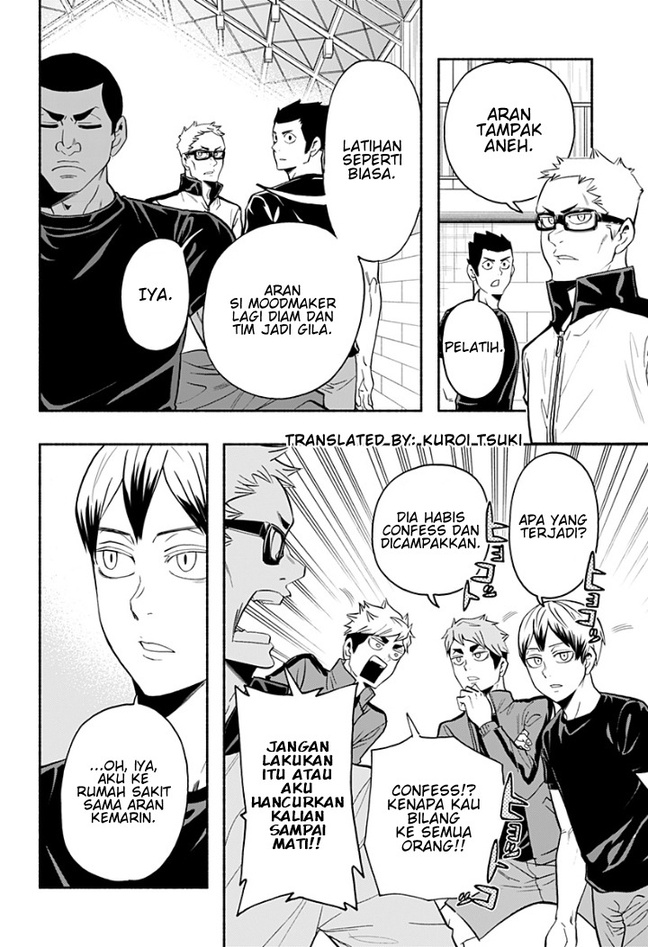 Haikyu!! 108 - Read Haikyu!! Chapter 108 Online  Haikyuu manga, Haikyuu  anime, Haikyuu tsukishima