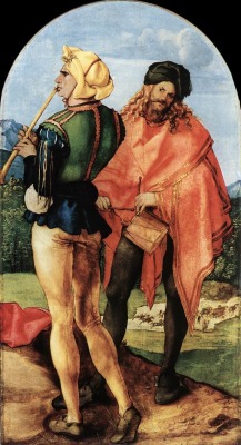 Albrecht Durer - Two Musicians