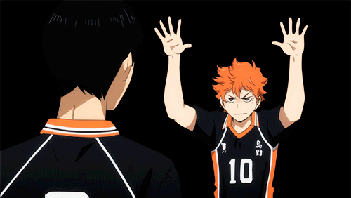moaniwa:  ponpongayweiwei:  haikyuu!! otps high fiving   (◕‿◕✿)     