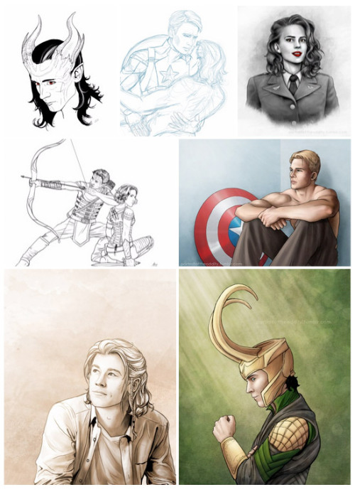 portraitoftheoddity: I am now accepting commissions! I do mundane and fantastical figures, original 