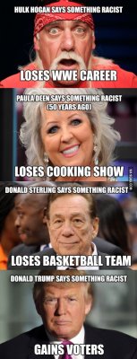 gogomrbrown:  wise ass and double standards.