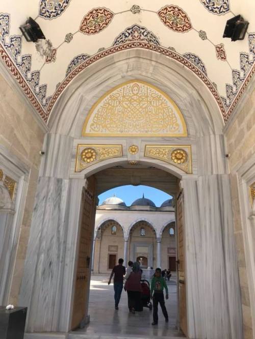 “This is where I took the Friday break today!” Sabanci Central Mosque in Adana, Turkey. Photos share