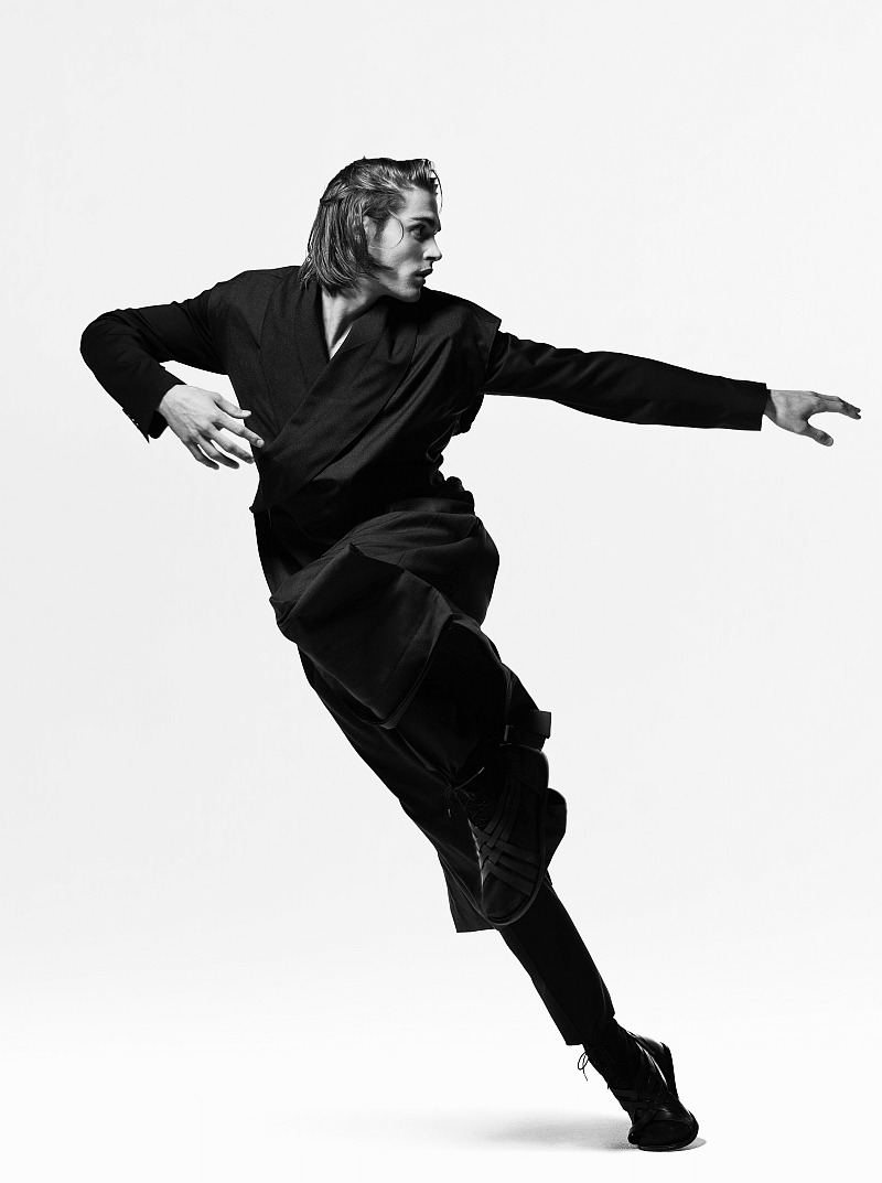 barney-barrett:Jacques Naude in Dior Homme [2011].
