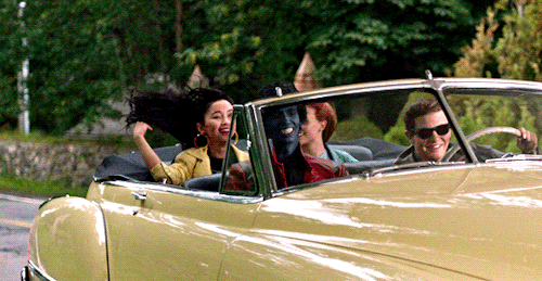 marvelgifs:Lana Condor as Jubilee in X-Men: Apocalypse