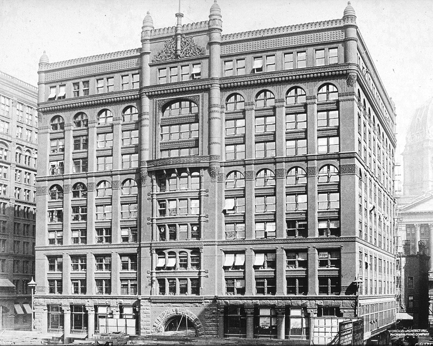 The Rookery Building in 1891, Chicago