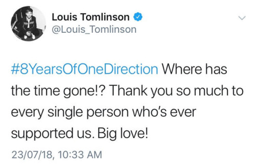 #8YearsOfOneDirection