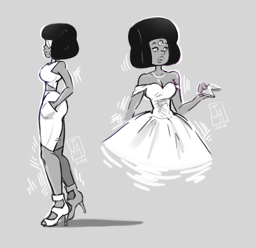 Porn juniperarts:  Been itching to draw Garnet photos