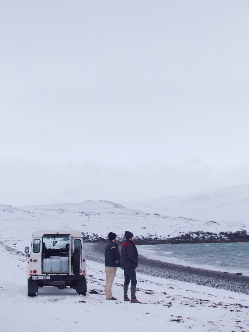 Catching sea salt with chefs Gunnar Karl Gíslason & Ólafur Ágústsson