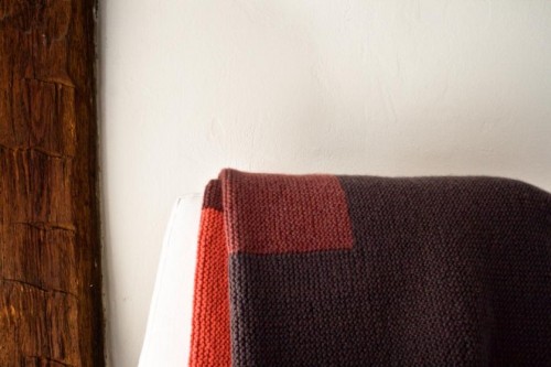 Free Knitting Pattern: Color Study Blanket by The Purl Beecables &amp; purls on etsy