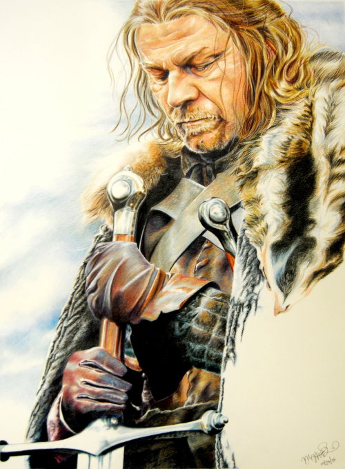 the-illborn-usurper:  Eddard Stark by Miranda-McDiarmid