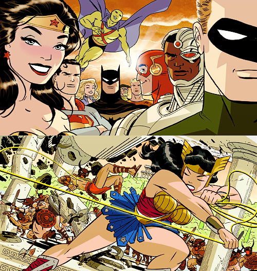 pickourselvesup:DC Comics December 2014 variant covers, by Darwyn Cooke (November 16, 1962 – May 14,