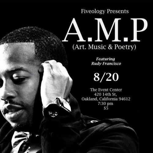 rudyfrancisco:  I’ll be in Oakland this week!