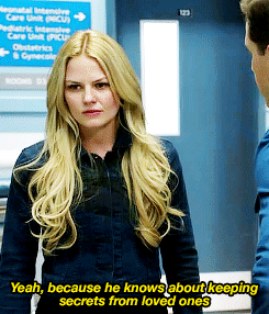 heart-knows-no-shame:#EMMA ADMITTING THAT SHE KNOWS SHE IS A “LOVED ONE” TO HOOK #I’M FINE
