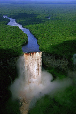 travelthisworld:  Kaieteur Falls, Guyana