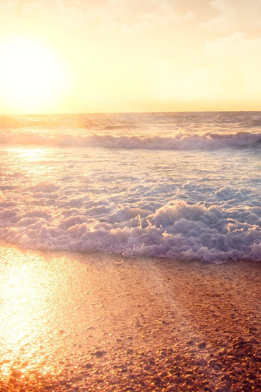 0ce4n-g0d:  Seascape. sunset | Mary Skrynnik
