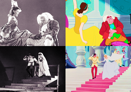 mickeyandcompany: Live-action reference for Cinderella (1950) [Snow White]