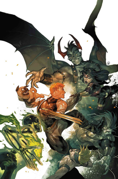 xforcesource:Yasmine Putri’s covers for Shatterstar (2018).