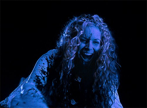 herbert-wests:SHERI MOON ZOMBIE as BABY FIREFLY in HOUSE OF 1000 CORPSES (2003) DIR. ROB ZOMBIE