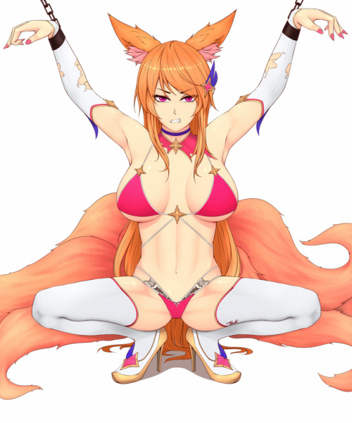 tsukiada:SG Ahri ——–twitterpatreongumroad