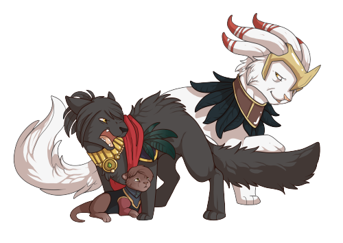eisuverse:  11thousandkms:  THE CATQUISITION Catpanions, Catvisors and the Morricat Family. Meow meow  MORRICAT AND KIERTTEN! 