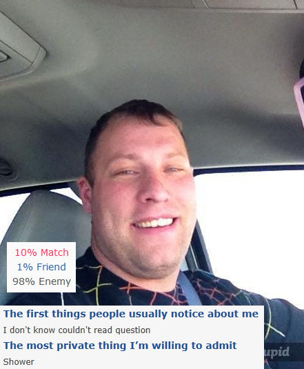 ohvanitythounameisdylan:  What I wonder is, how do people come across these people on OKC? I had the mintest boys and girls in my suggests, because its based on personality questions and matching up, and then ranked on attractiveness based on upvotes,