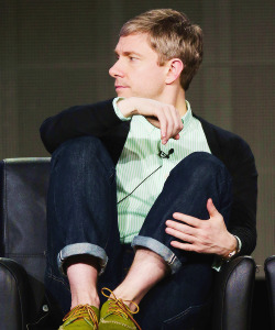 sherleck:  Martin Freeman at Fargo’s Panel,