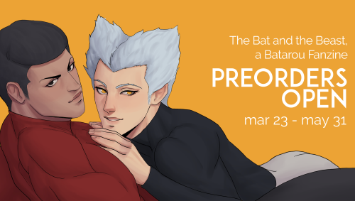 batarouzine: We know you have been waiting! And your patience is being rewarded!PREORDERS OPEN TOMOR