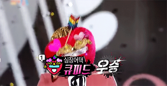 cybercnu:  Sandeul when he won King of Masked Singer 💖