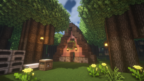 what will become my house on my server w/ some friends, not finished yet..