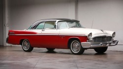 jacdurac: 1956 Chrysler  New Yorker St. Regis   …  354 cid V-8 engine, 280 HP  