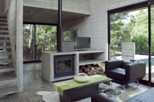 nonconcept:  V D SET, Mar Azul, Argentina by BAK Architects. (Photography: Ines Tanoira)