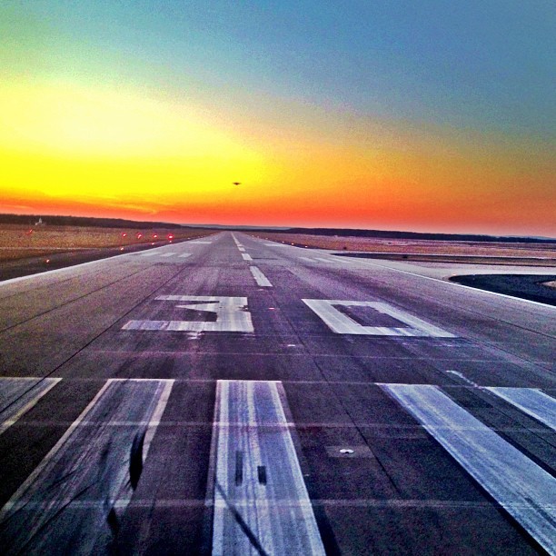 Just before take-off at Dulles. (at San Francisco International Airport (SFO))