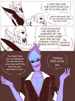 smolandtolskeletons:  UnderFell: After Page 1 The story of UnderFell after UTFS. This had been sitting in my files for about a month or so. May continue or not, haha. XD 