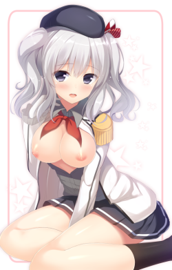 (via #r_18 kashima (kantai collection) drawn