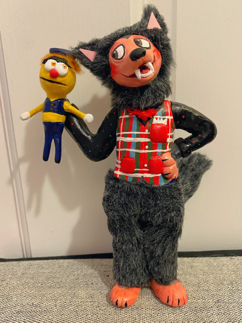 ...i Just Realized I Never Shared My Rockafire Sculptures Here?! Time To Fix That, Here's Rolfe And Earl!