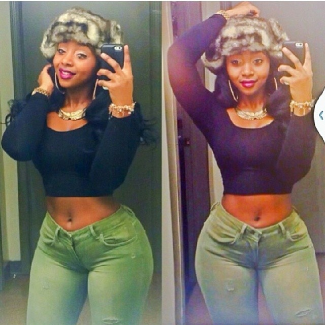 tifathemc:  Wcw #3   @xxcocochanel @xxcocochanel    Need I say more   #beauty #hotbod