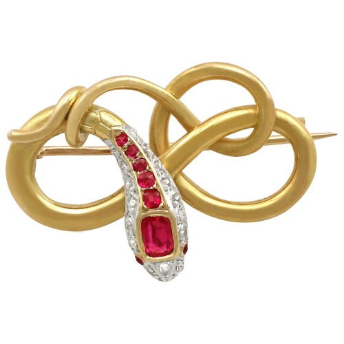vysjewelry:  Victorian ruby, diamond, gold,