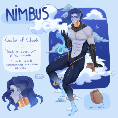 ☆Introducing Nimbus & Revon ! ☆I created both of them for the Celestial Court Contest done by @c