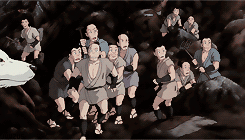 Mononoke Hime + wolves