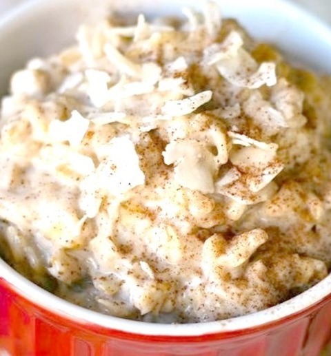 Sweet Coconut Oatmeal - Breakfast And Brunch - OatmealIn This Quick And Easy Recipe, Oats Are Cooked