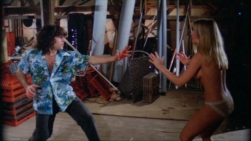 “Firecracker” (1981). A sexy Kung Fu film. There’s a scene where Jillian Kessner loses an article of