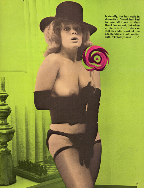 thetrashphile:Sherri Scott in Rapture 1963The TrashPhile