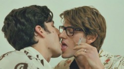  Louis Garrel & Gaspard Ulliel in “Saint