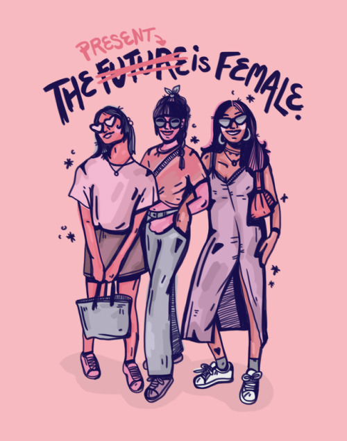 kellymalka:  THE FUTURE IS NOW!!! happy international womens day, bbs!!!! xx insta @bykellymalka 