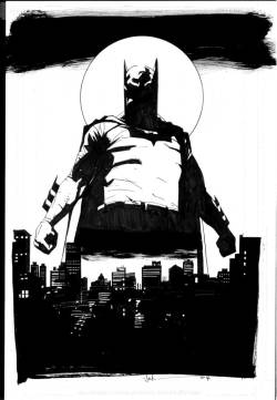 xombiedirge:  Batman Begins Concept Art by