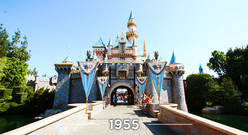 mickeyandcompany: Disney Parks + castles (photos’ sources are captioned) 