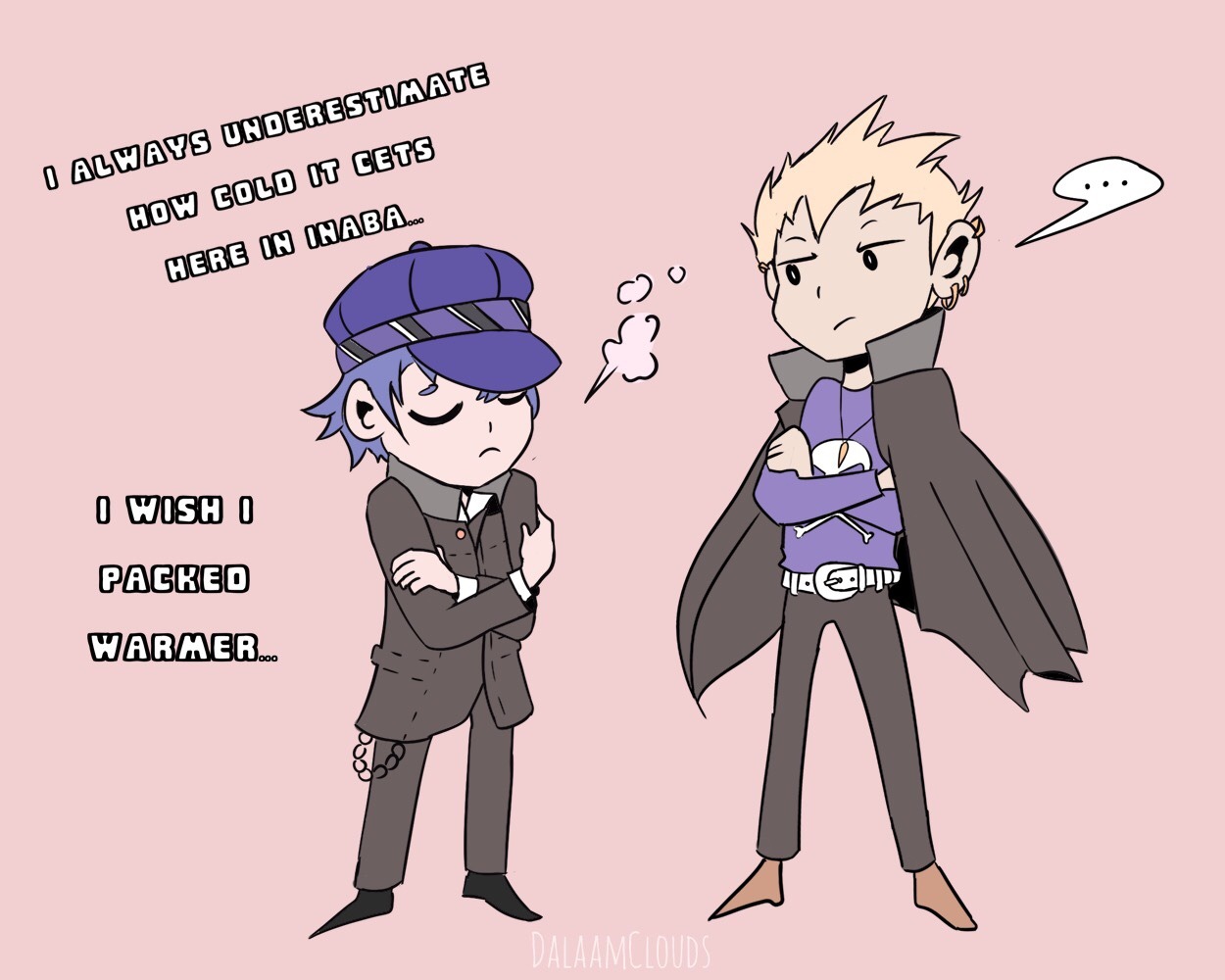 Persona 4 Naoto And Kanji