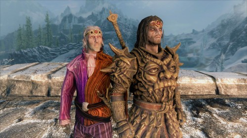 Sheogorath: Ya look so good in that armour, Farky! Madness suits you!Farkas: Thanks?
