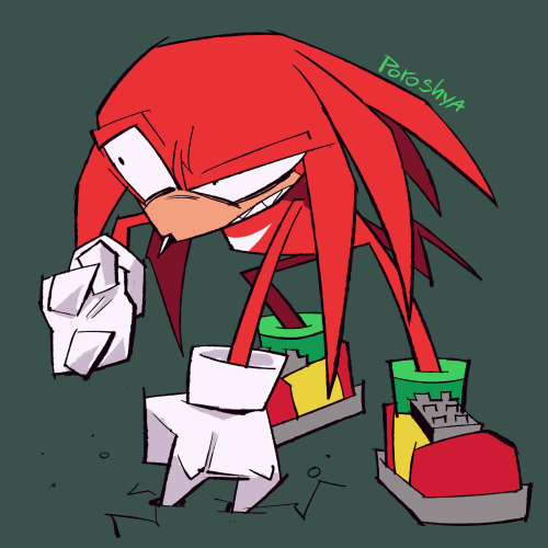 old sonic draws